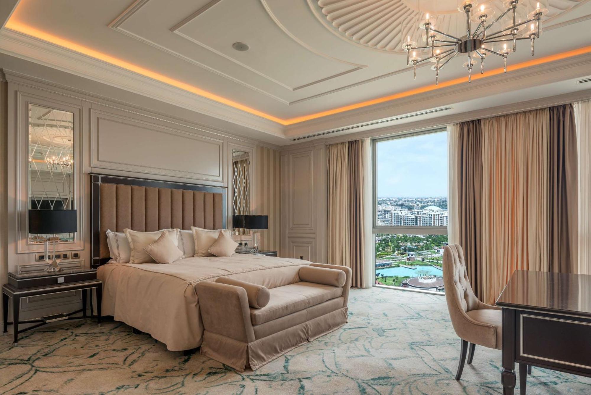 Hilton Tashkent City Екстериор снимка A bedroom at the Four Seasons Hotel