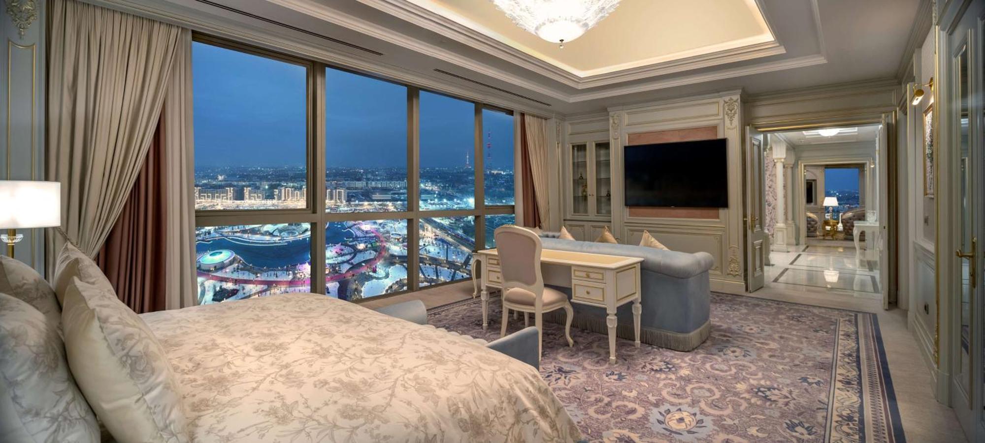 Hilton Tashkent City Екстериор снимка A suite at the Wynn